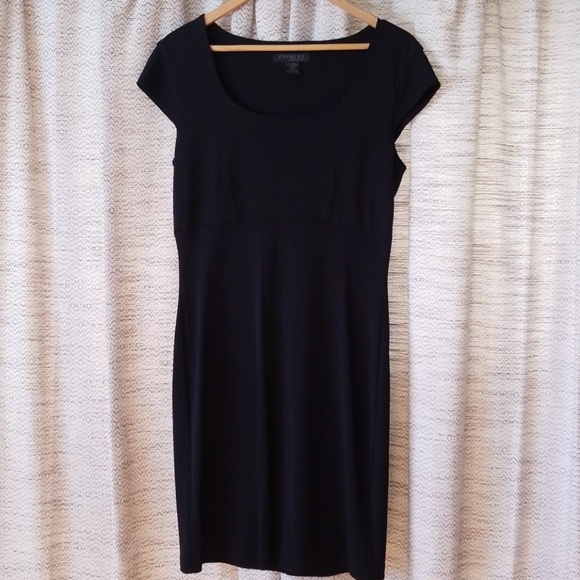 Express Dresses & Skirts - Express Sheath Black Dress Size 7/8